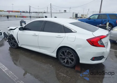 2019 Honda Civic Sport z USA, uszkodzony, nr VIN 2HGFC2F82KH506407